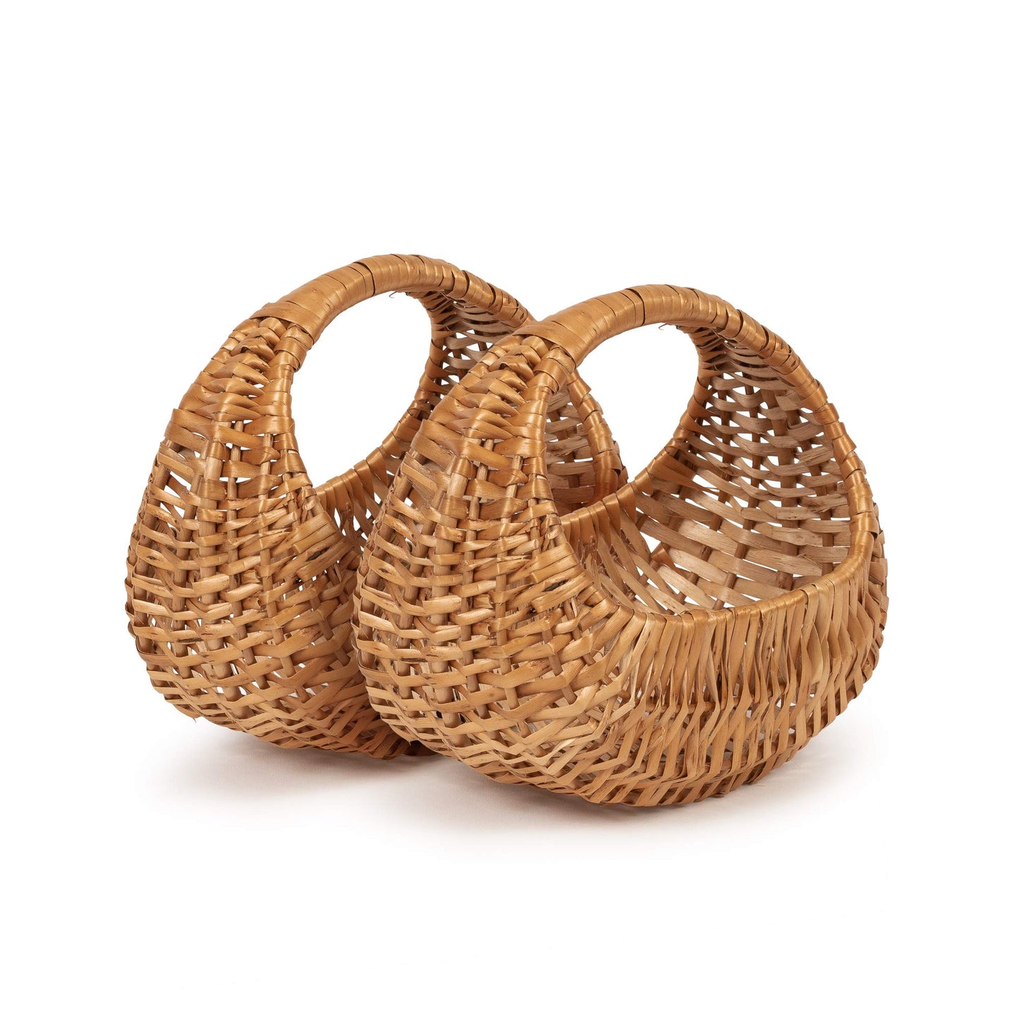 2er Weidekorb Set, Kinderkorb Modern 2er Set