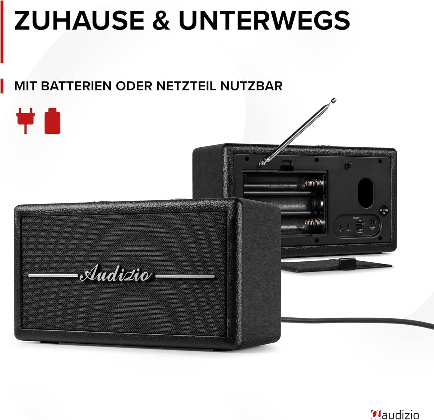 DAB+ Radio Tune60, Schwarz