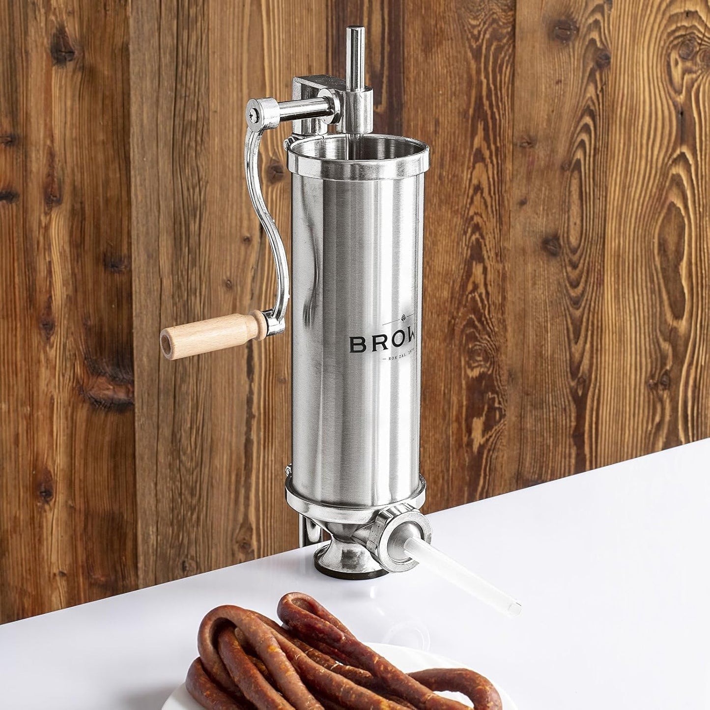 Vertikaler Wurstfüller 311007, Vertikaler 2,5 kg Edelstahl