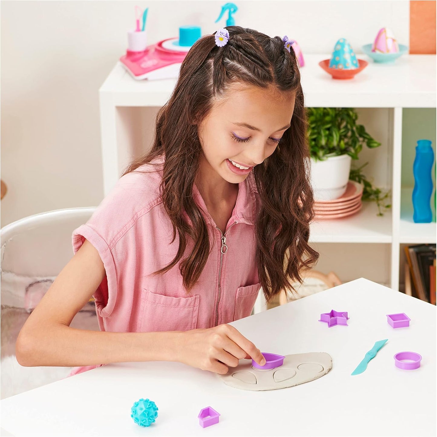 Clay Your Way Töpferset, Pottery Cool Clay Craft Kit