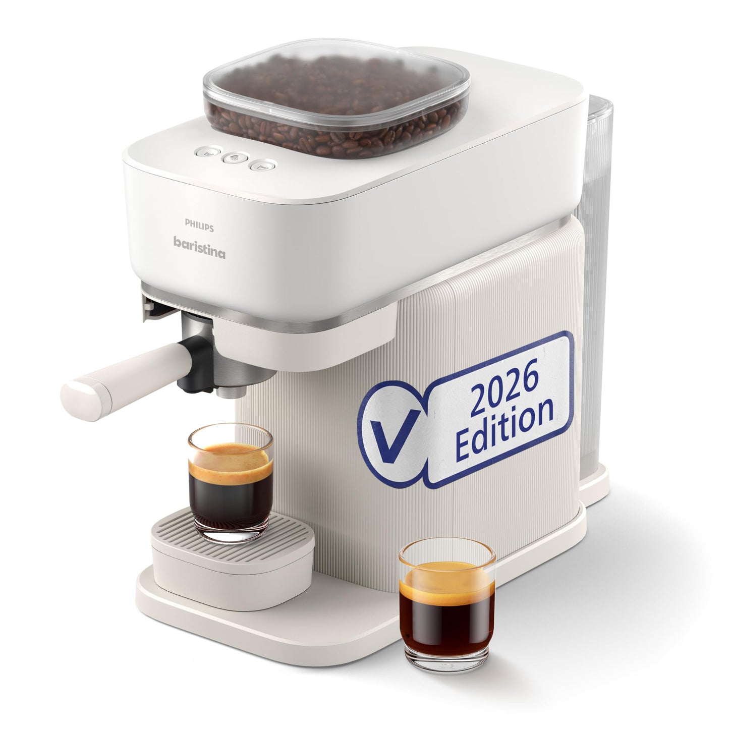 Baristina Espressomaschine mit Mahlwerk