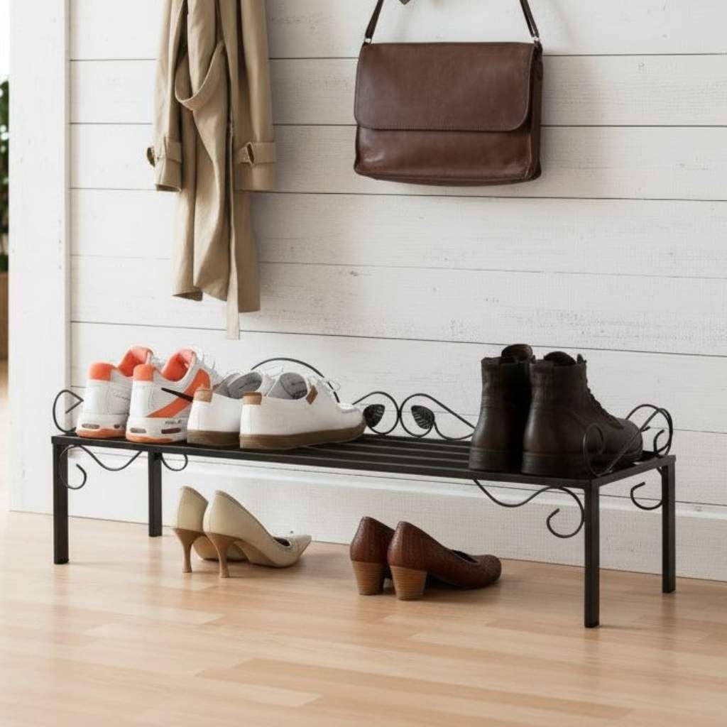 Platzsparendes Schuhregal