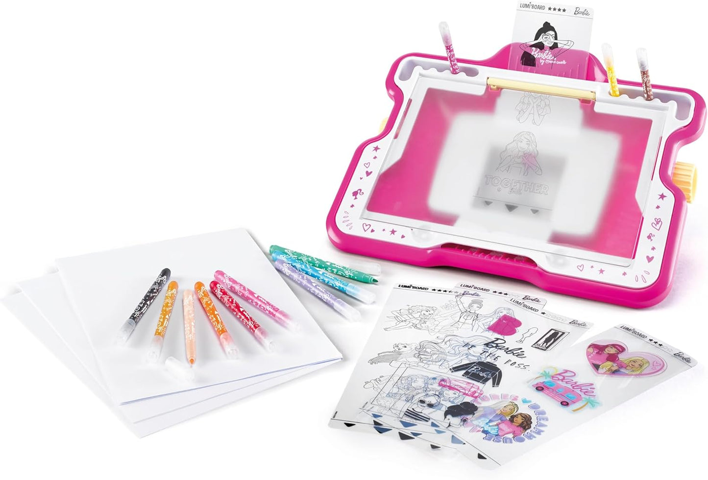 Leuchttisch LUMI'BOARD Barbie, [ZUSAMMENSETZUNG: Kreativ, Spiel, Barbie-Thema]