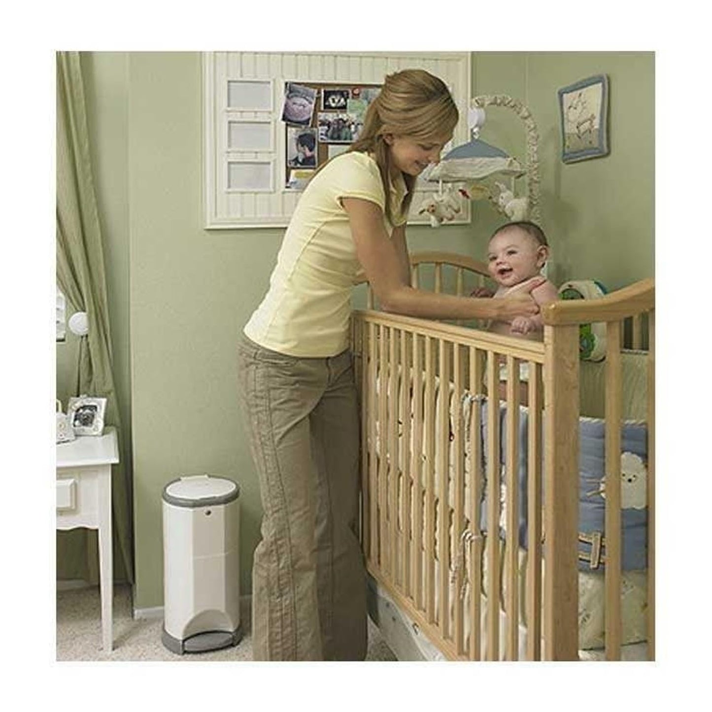 Windelabfalleimer mit Pedal, 1 Stück (1er Pack)