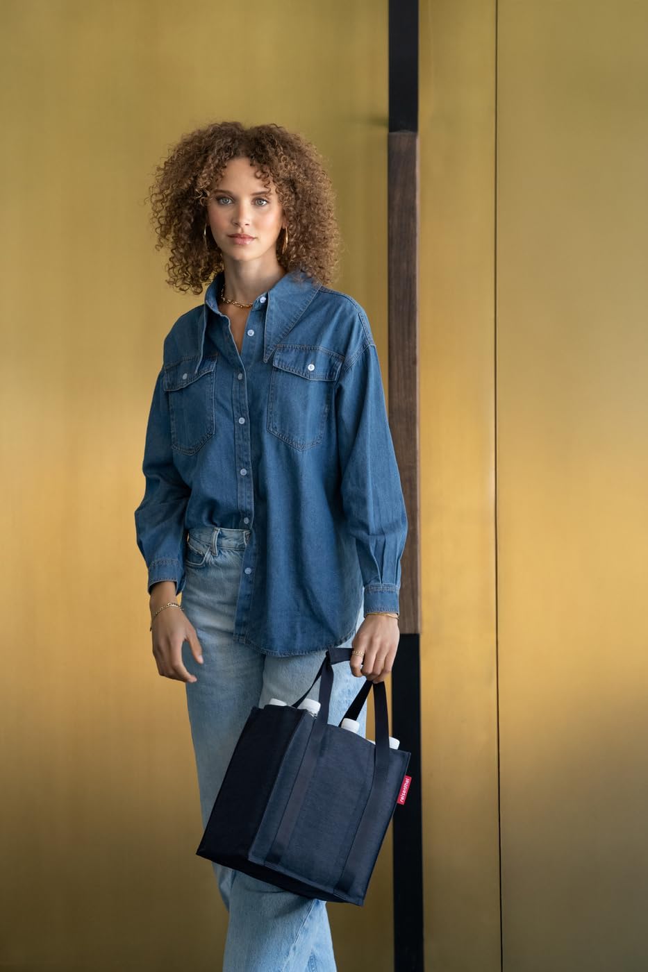 Flaschen-Transporttasche, Twist Navy