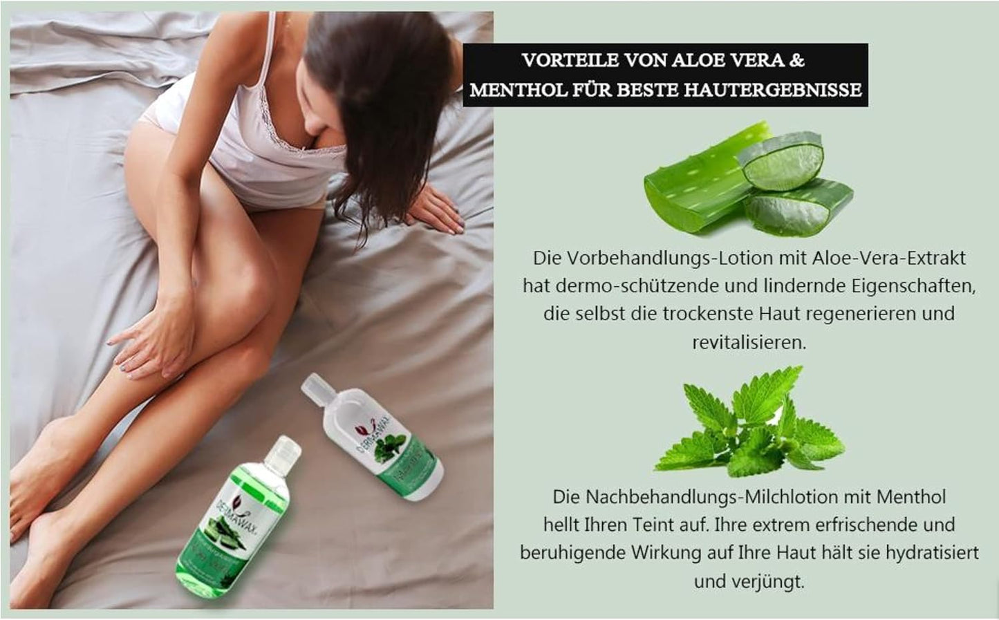 Waxing Vor- und Nachbehandlungs-Set
