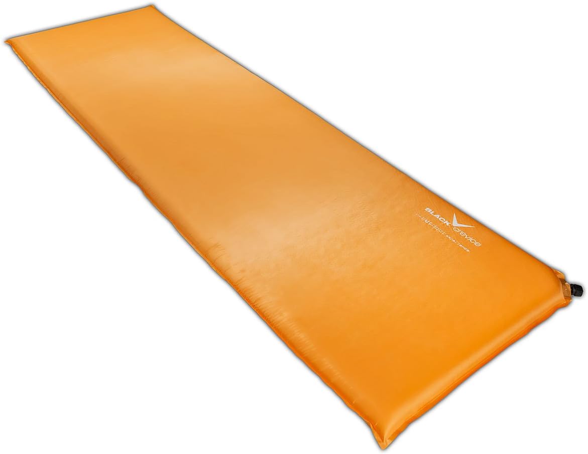 Selbstaufblasbare Luftmatratze, 3 cm Orange