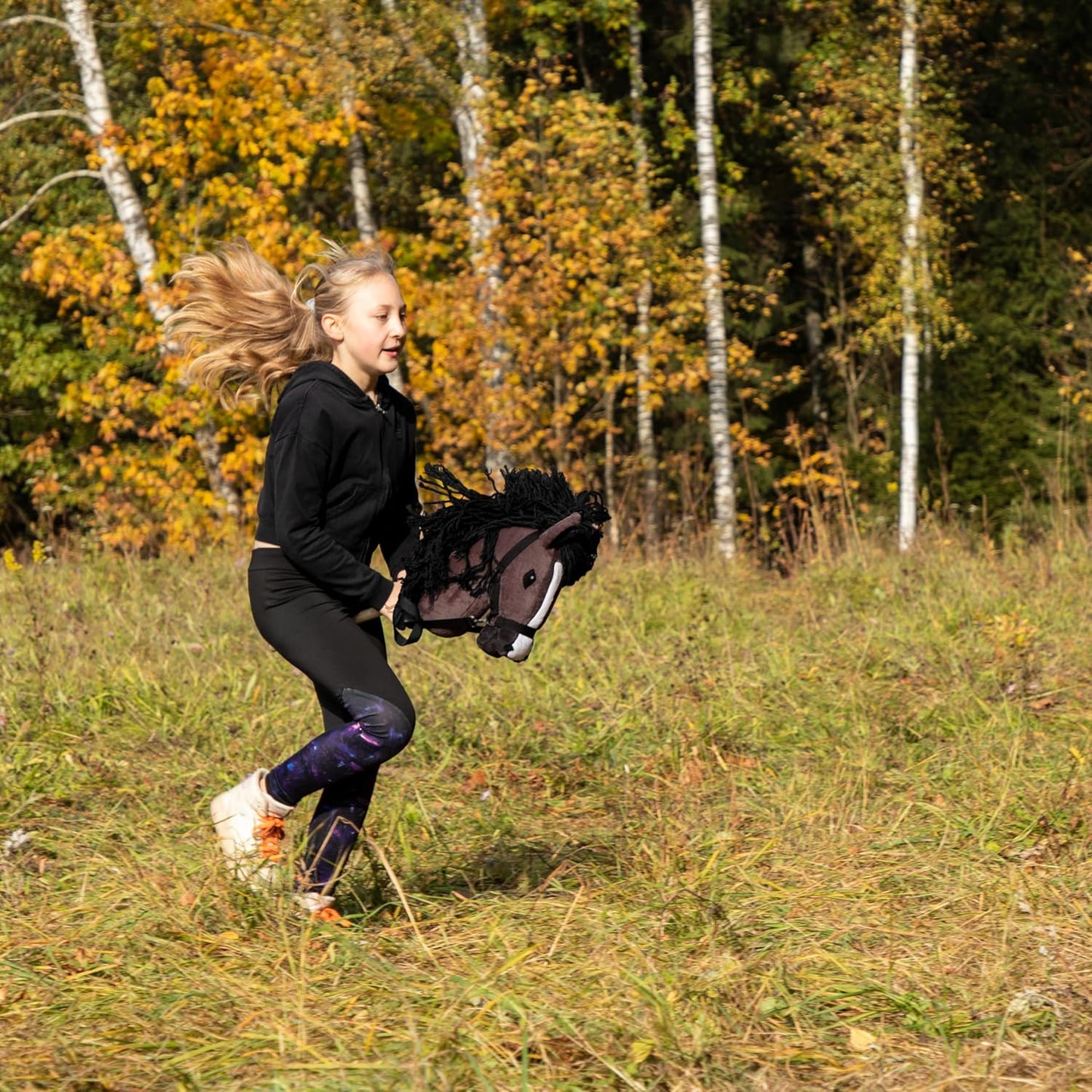 Hobby Horse mit Halfter und Zügeln