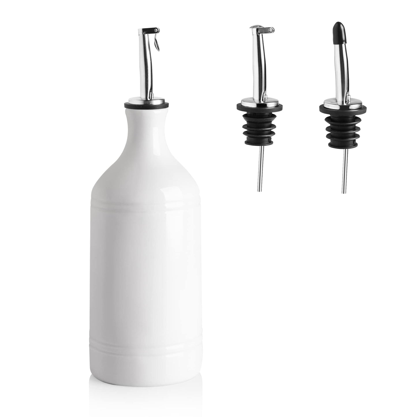Olivenölspender Flasche, White 460 ml