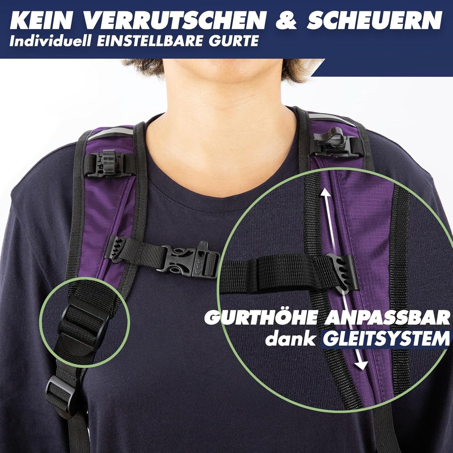 Ultraleichter Laufrucksack, Beere