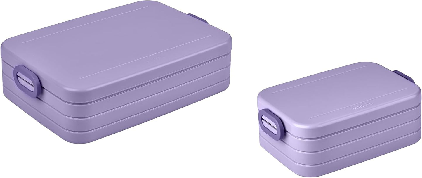 Brotdosen-Set Take a Break, Duo Pack (Midi + Large) 07. Vivid Lilac