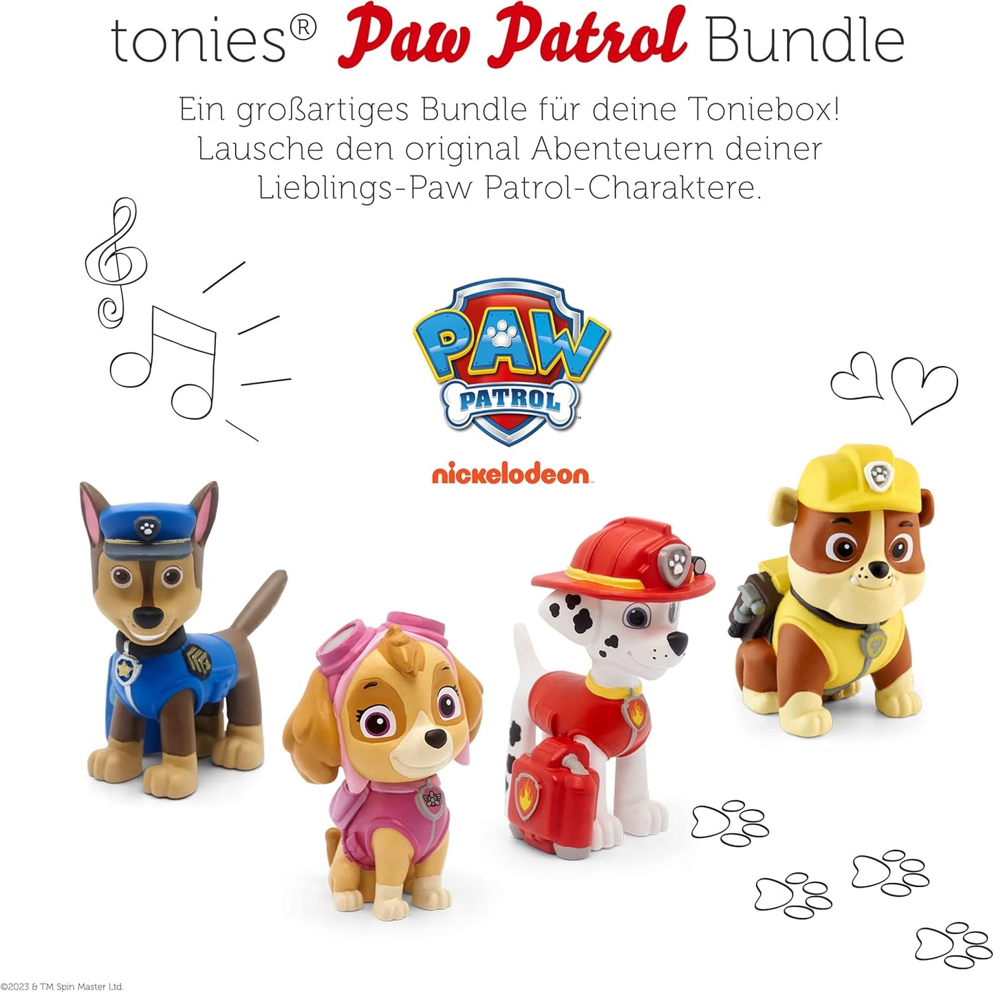 Hörfiguren-Set für Toniebox PAW Patrol