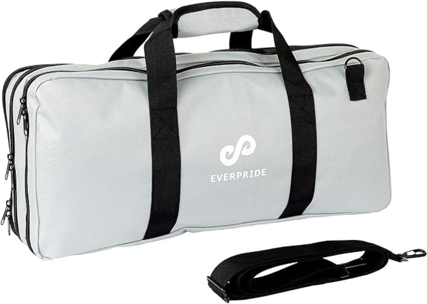 Messertasche mit 20 Taschen, Grau