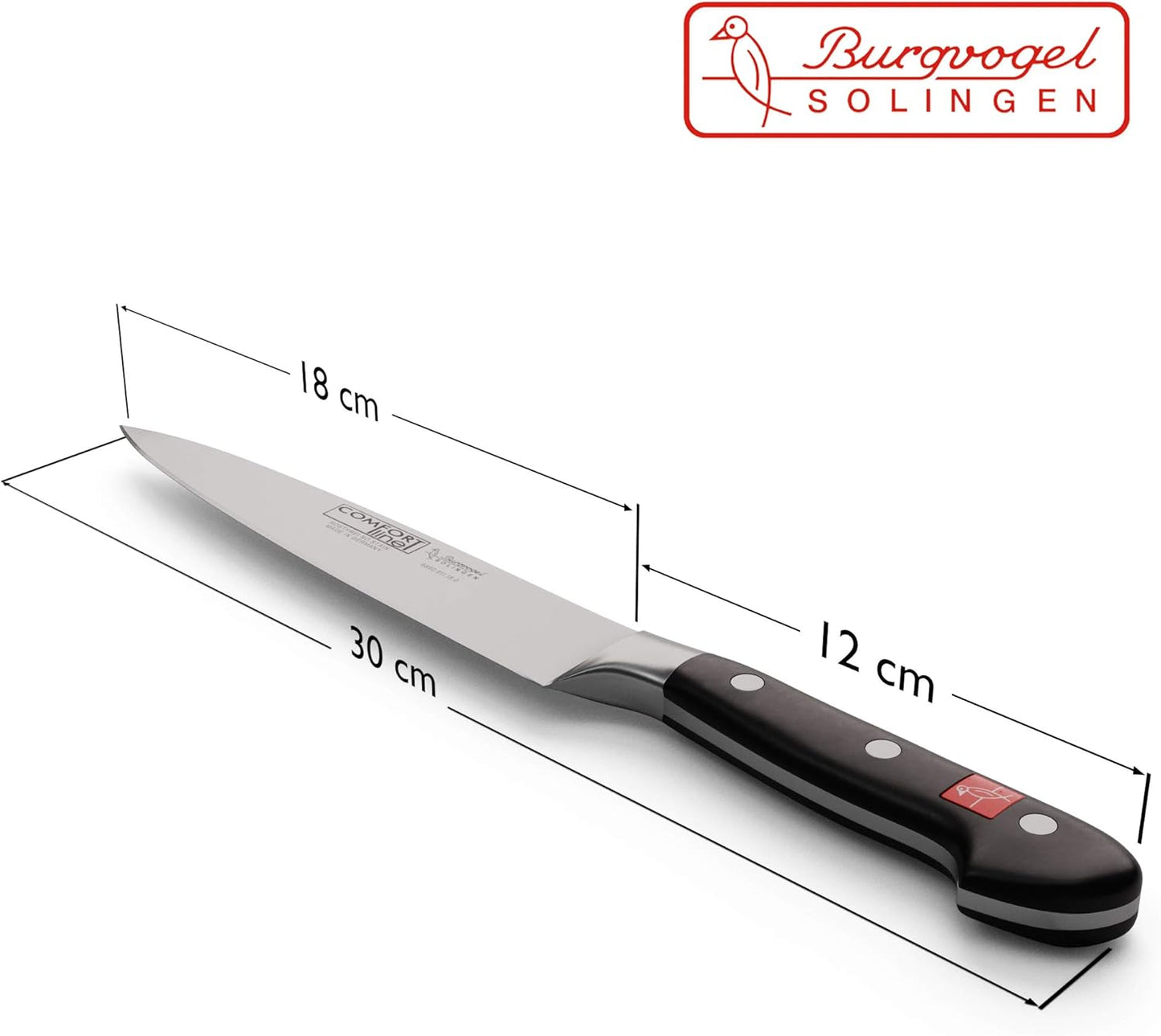 Comfort Line 6890.911.18.0 Filiermesser, 18 cm Filiermesser