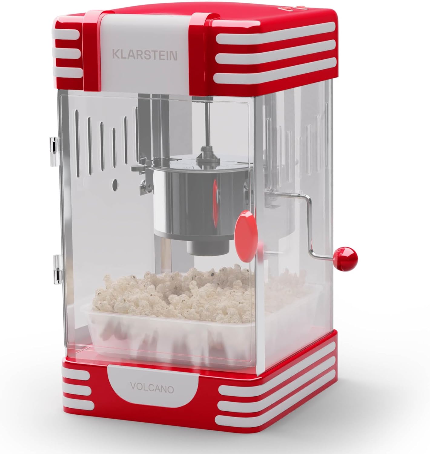Popcornmaschine, 33cm (B) x 47cm (H) x 29cm (T) Rot