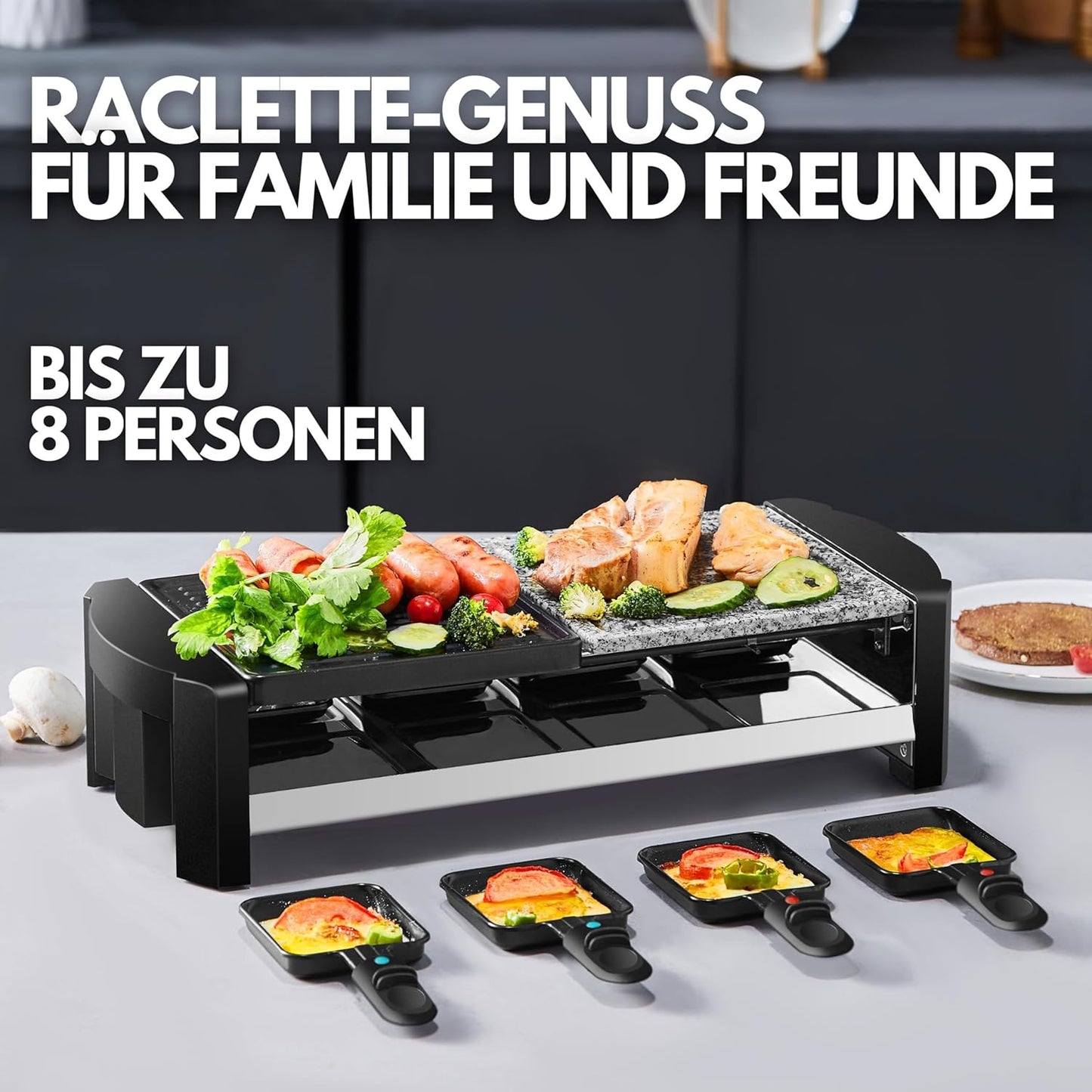 Raclettegrill für 8 Personen