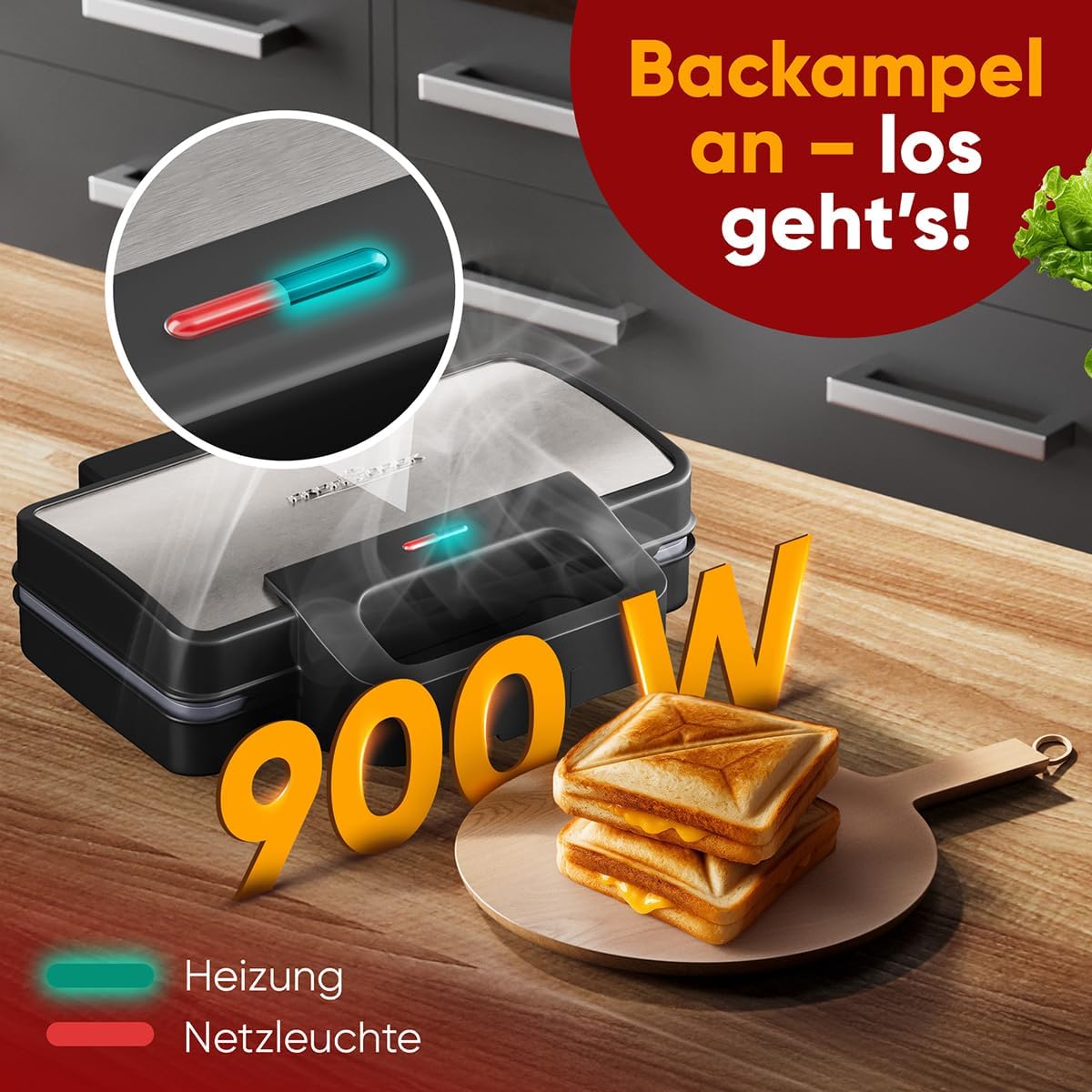 Sandwichmaker PC-ST 1315