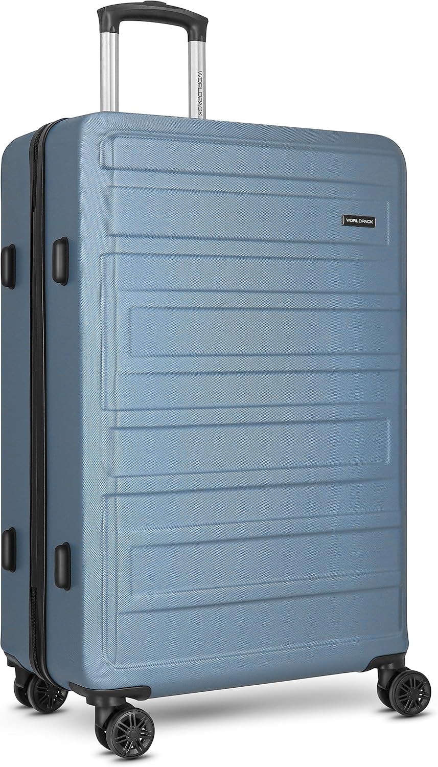 New York 2.0 - Grosser Hartschalen - Koffer, Metallisches Blau Koffer L (76 cm)
