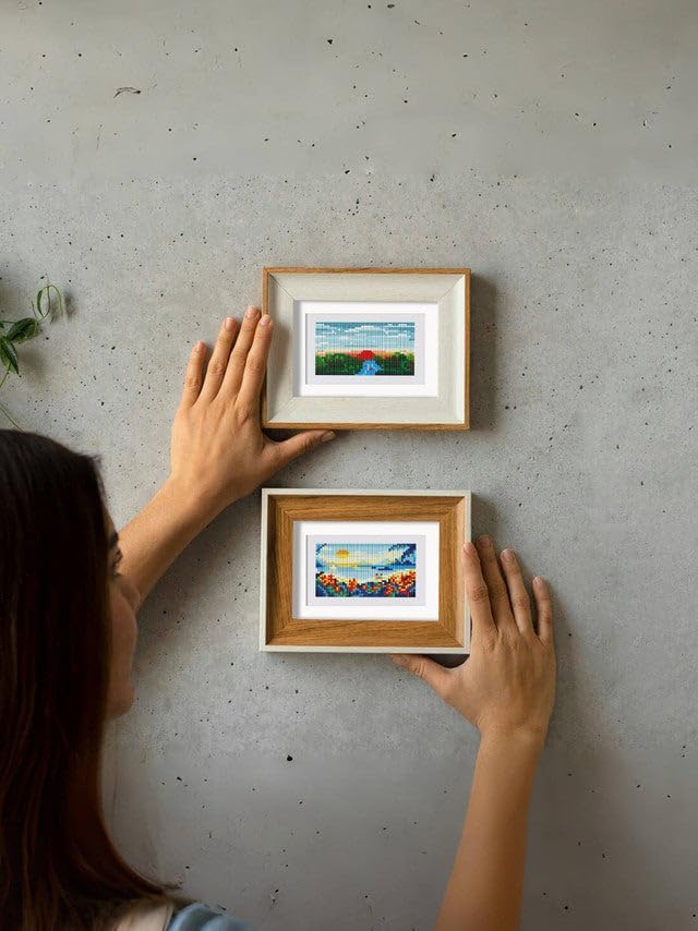 Mini Serie Diamond Painting Set mit 12 Stück, Sommerlandschaften PROBLEMYOUMUSTCHECK