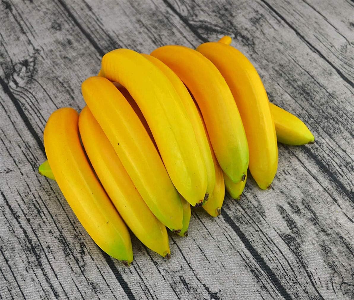 Fake Bananen-Dekoration, 6 Stück, Banana