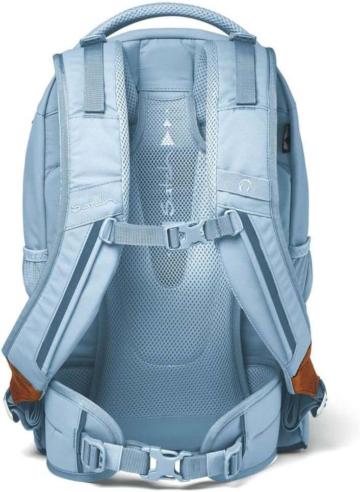 Schulrucksack-Set mit Schlamperbox, Nordic Ice Blue