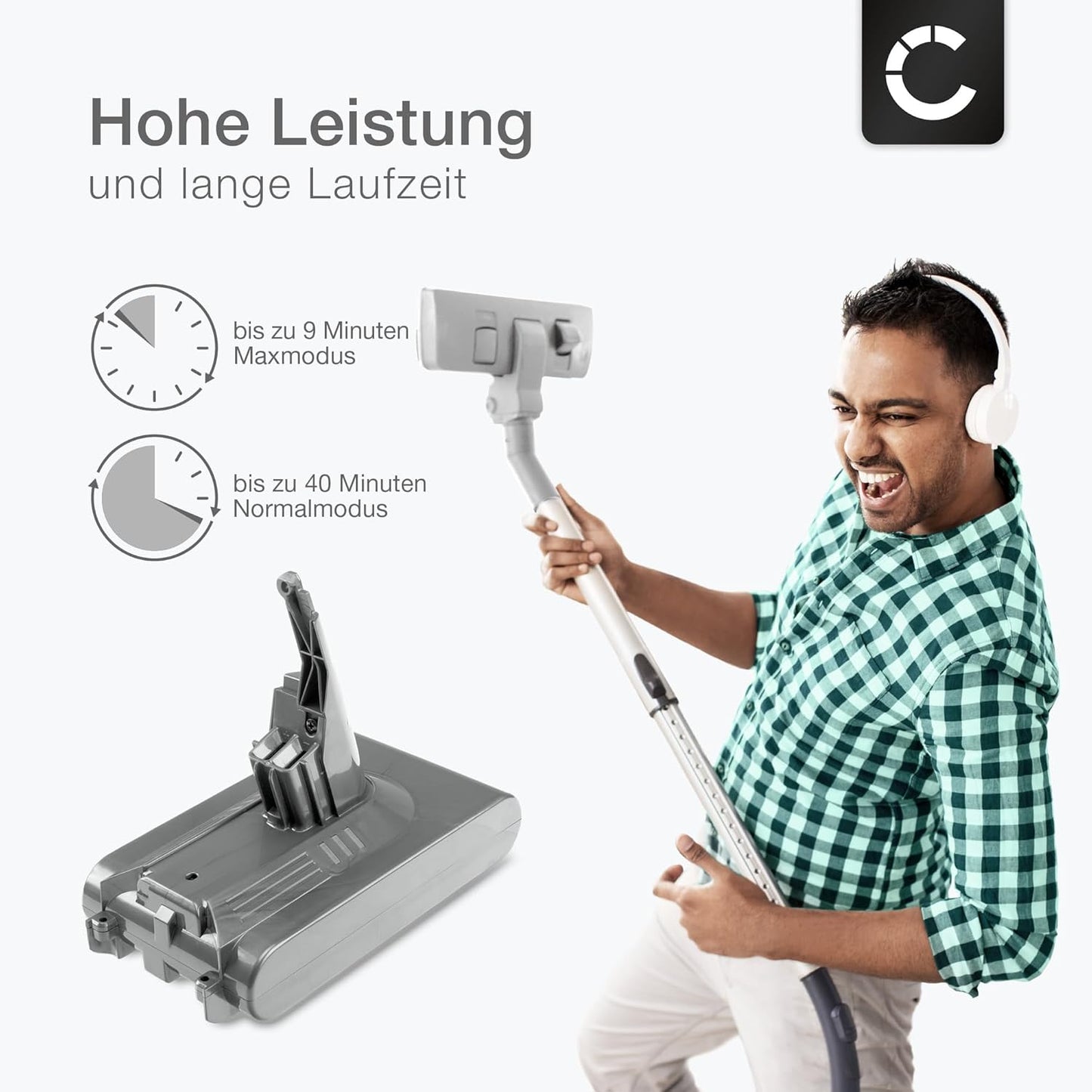 Ersatzakku für Dyson Staubsauger, V8 - 3000mAh