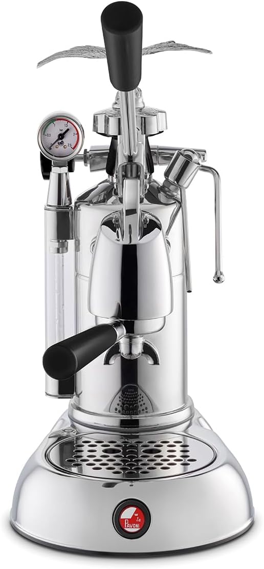 Hebel-Espressomaschine mit Manometer