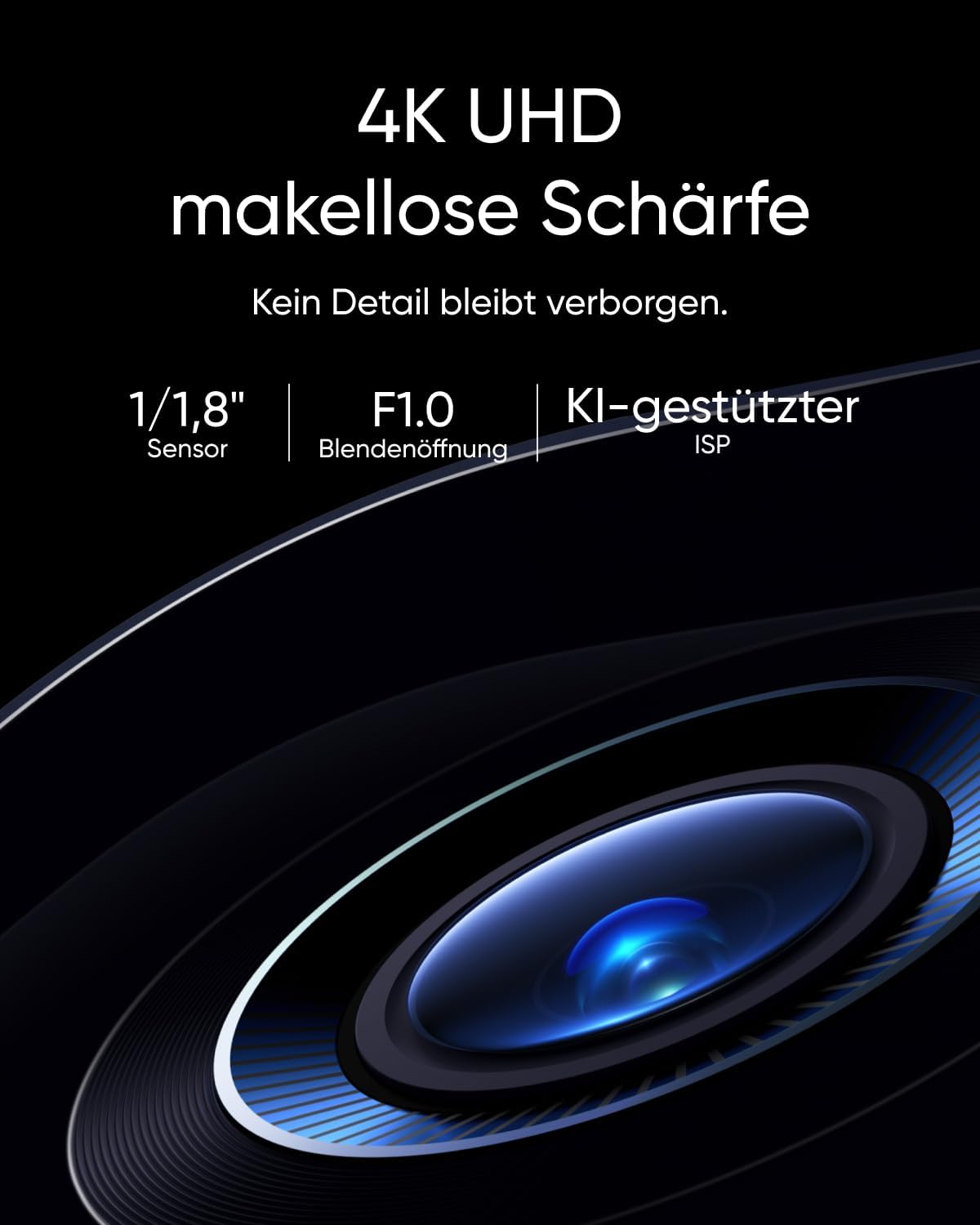 eufyCam S3 Pro - 4er-Set 4K Kabellose Überwachungskamera, 4-Kamera-Set