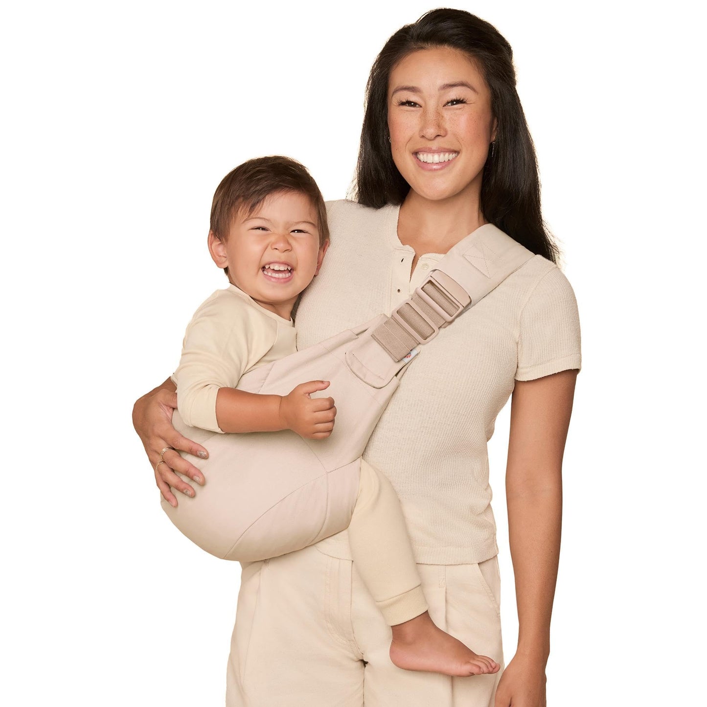 Upsie Sling Babyhüfttrage, Natural Beige