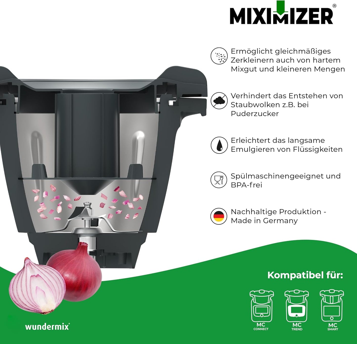 Miximizer Mixtopf-Verkleinerung, Monsieur Cuisine
