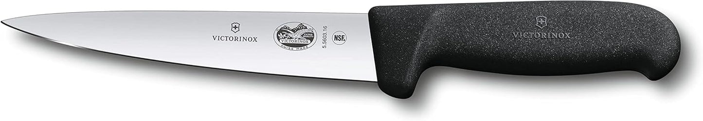 Fibrox Kochmesser, 16 cm Schwarz