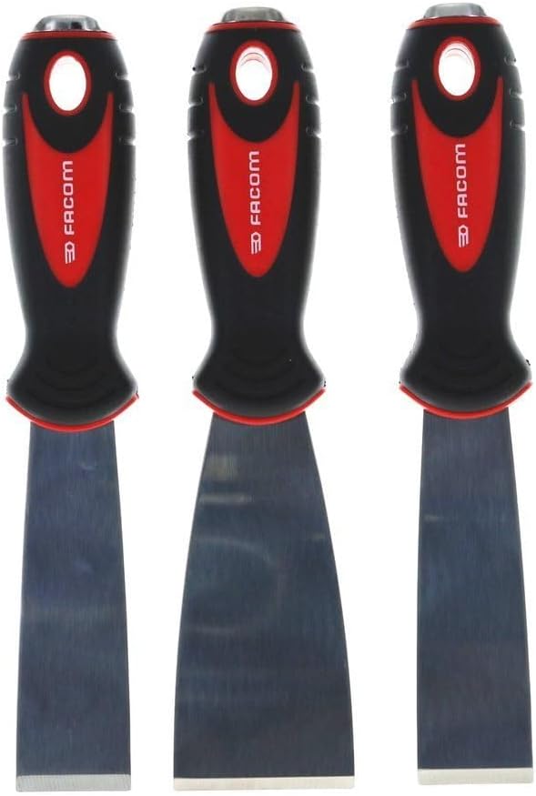 3er Set rostfreie Schaber