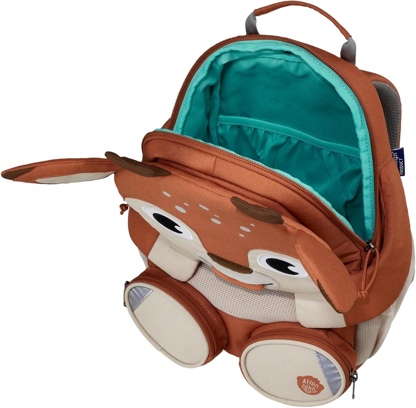 Kindergartenrucksack Grosser Freund, 8 L Reh - Braun