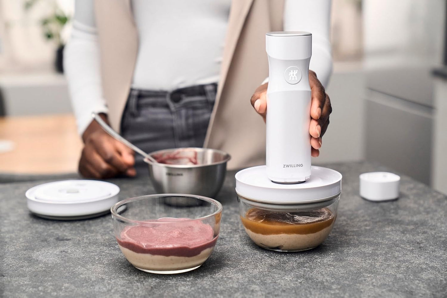 Fresh & Save Vakuum Starterset, 11-tlg, Starterset Glas-Keramik