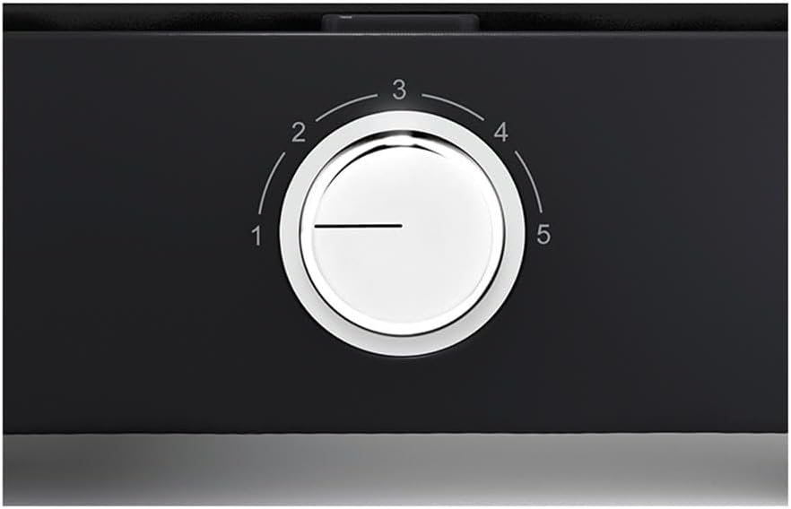 Lono Tischgrill gerippt mit variabler Temperatureinstellung, Tisch/Elekrogrill ohne Standfuss