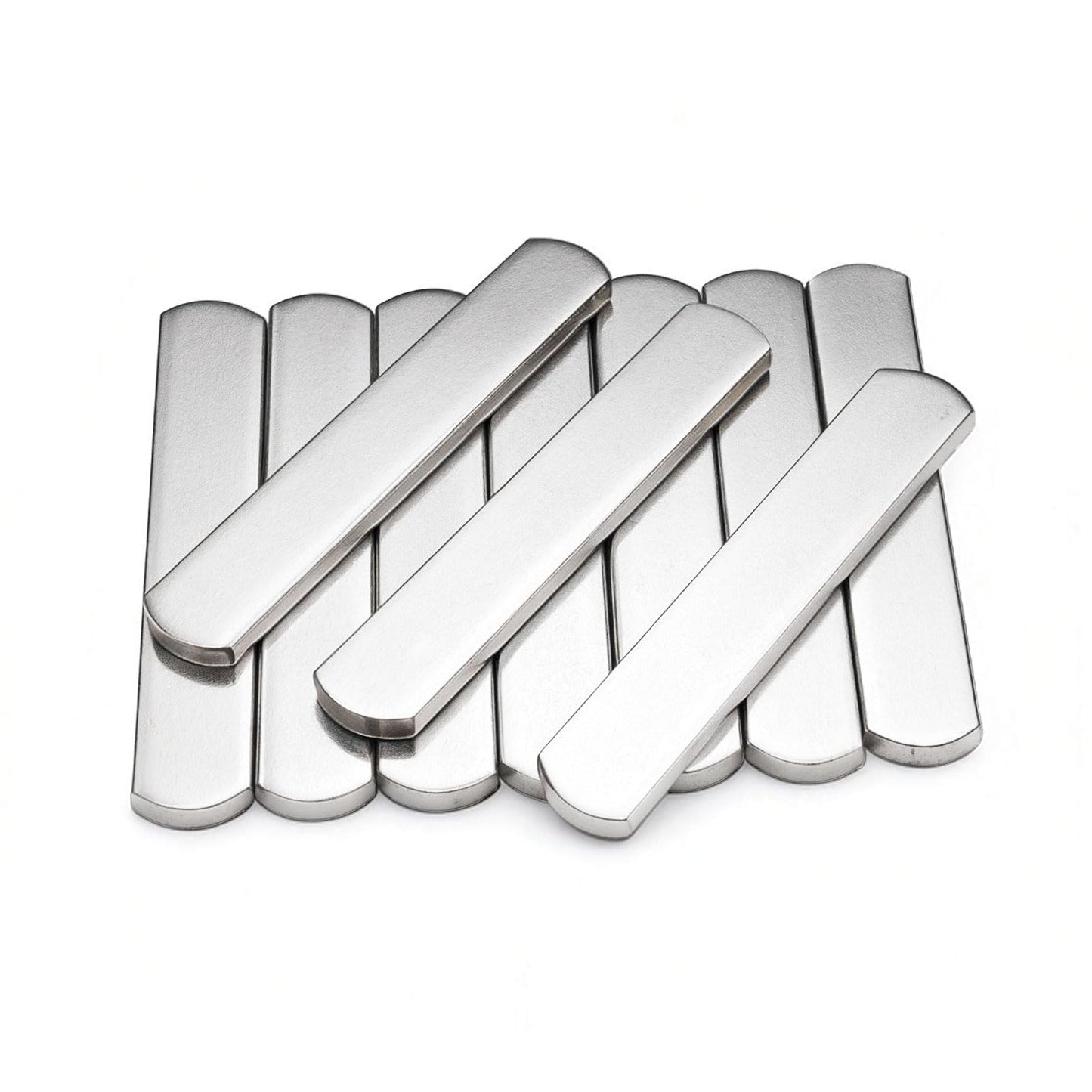 Stahl-Gewichtsplatten 10er-Set für Trainingswesten, 15CM