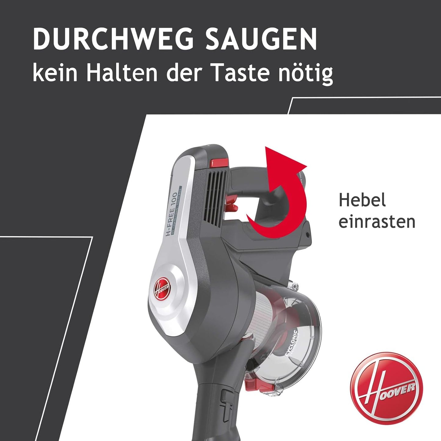 Akkustaubsauger H-Free 100 mit Turbo Boost, Pet