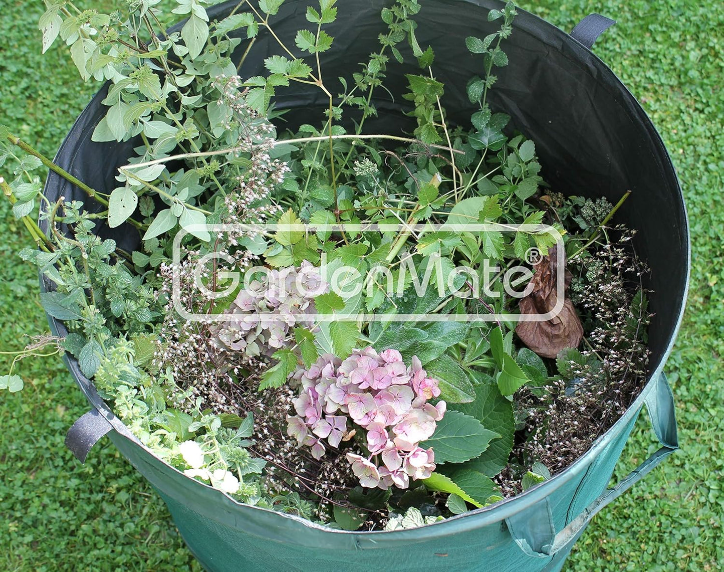 3er-Set Gartensack-Set, 3x 160 Liter
