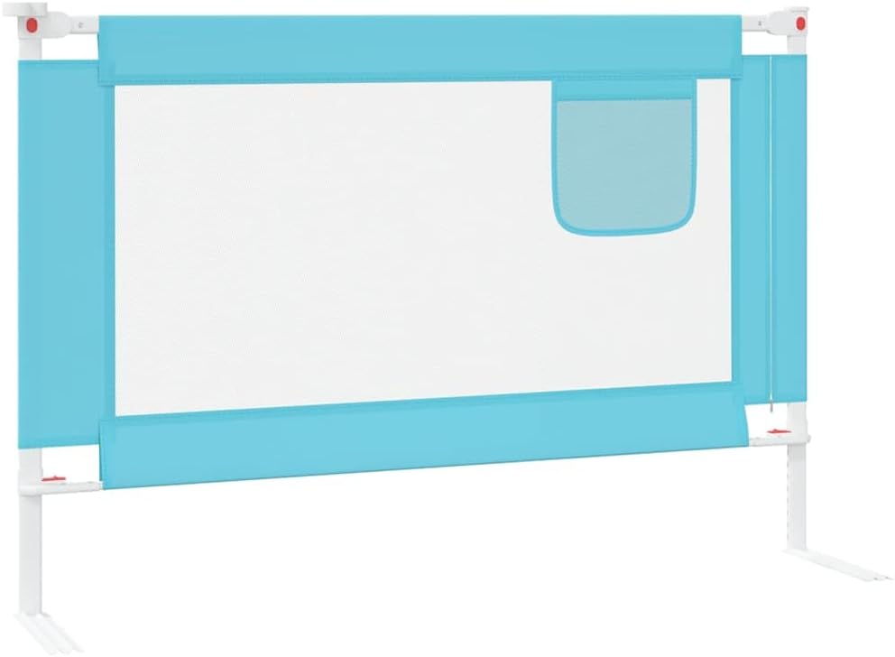 Bettschutzgitter für Kleinkinder, 100 x 25 cm Blau