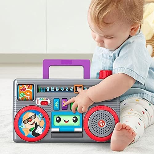 Retro-inspiriertes Lernspielzeug Boombox GYC18, Englisch