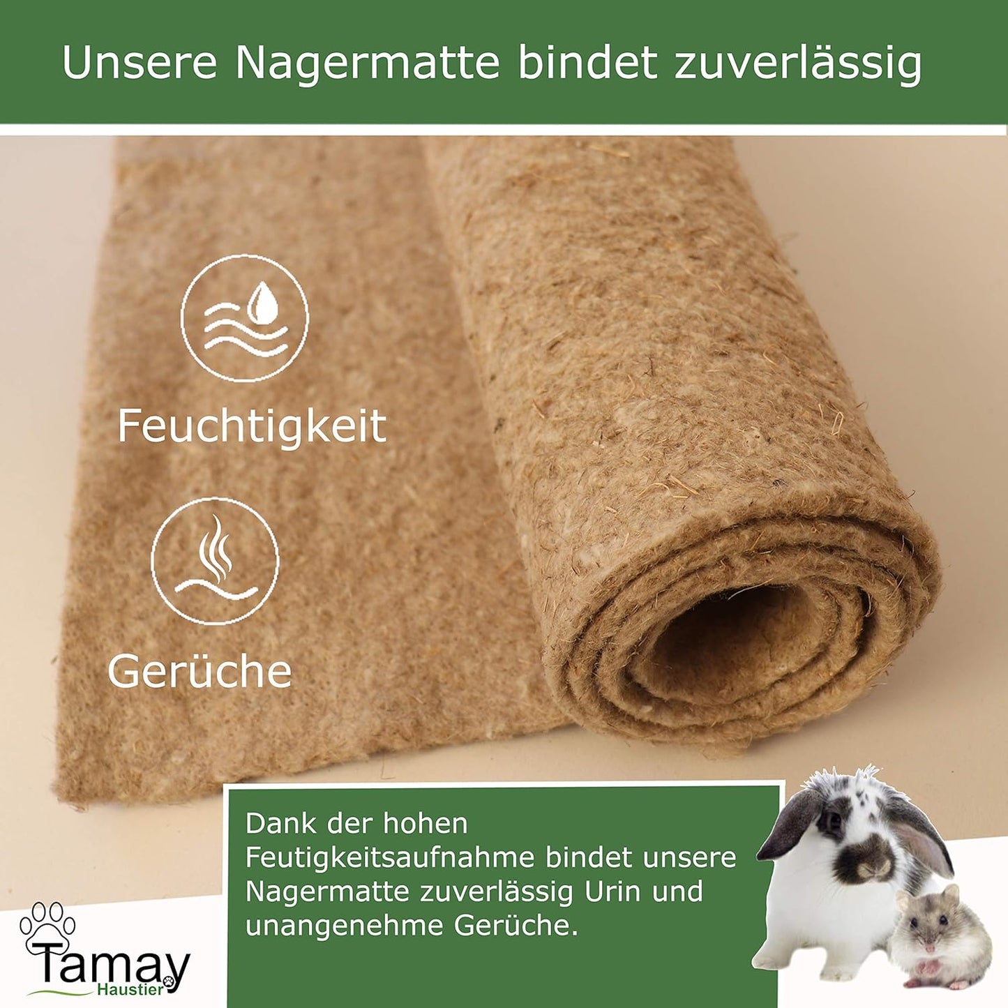 Nagermatten, 3 Stück