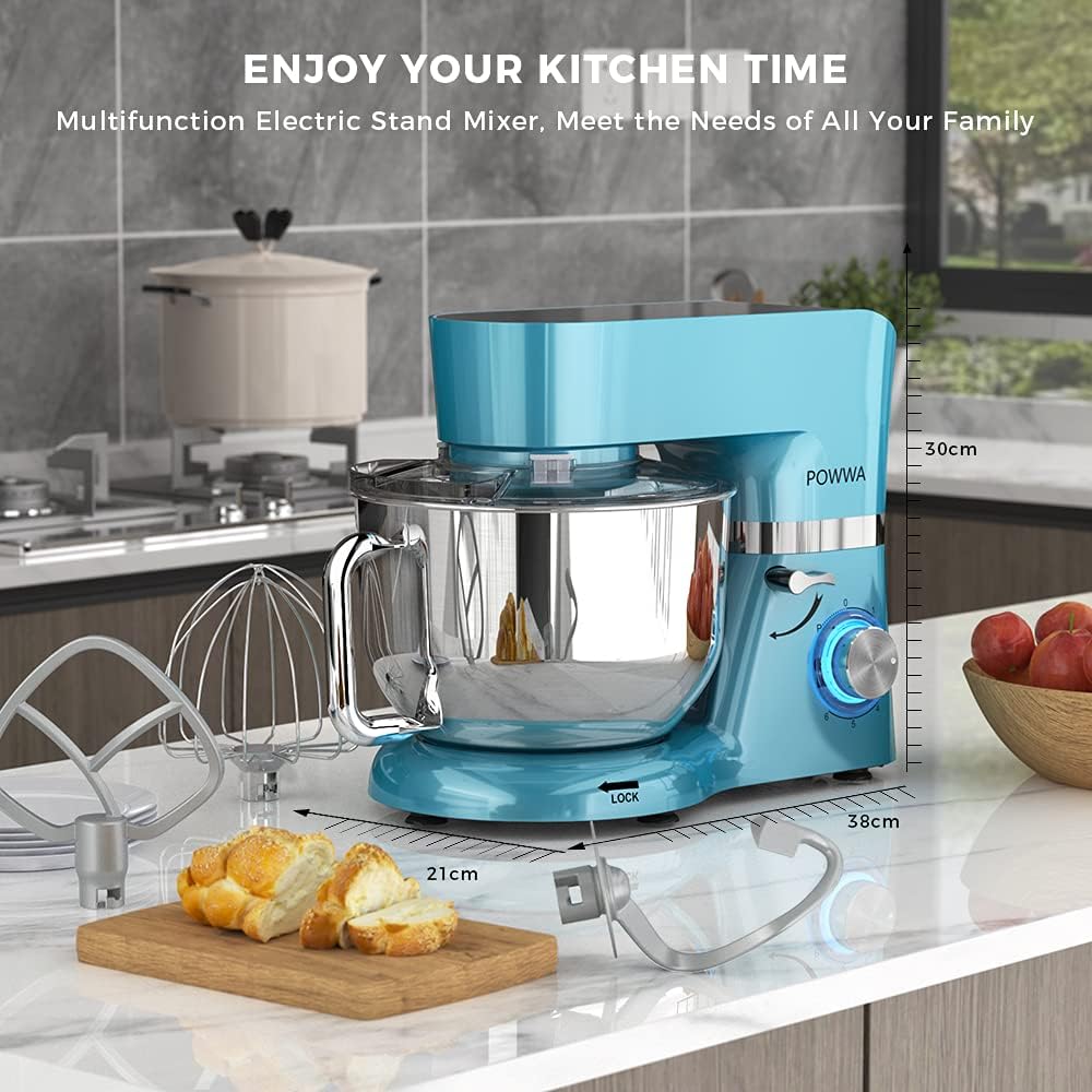 Küchenmaschine mit Zubehör, Blue