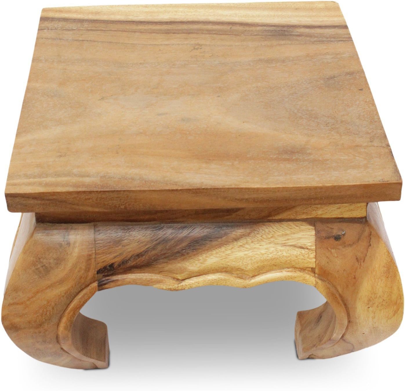 Beistelltisch, 25 cm x 25 cm x 20 cm (LBH) Natur