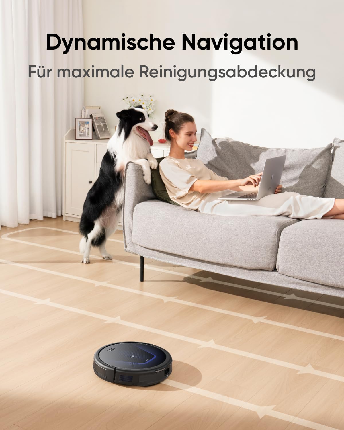 Saugroboter mit 4000Pa Saugkraft, eufy G50