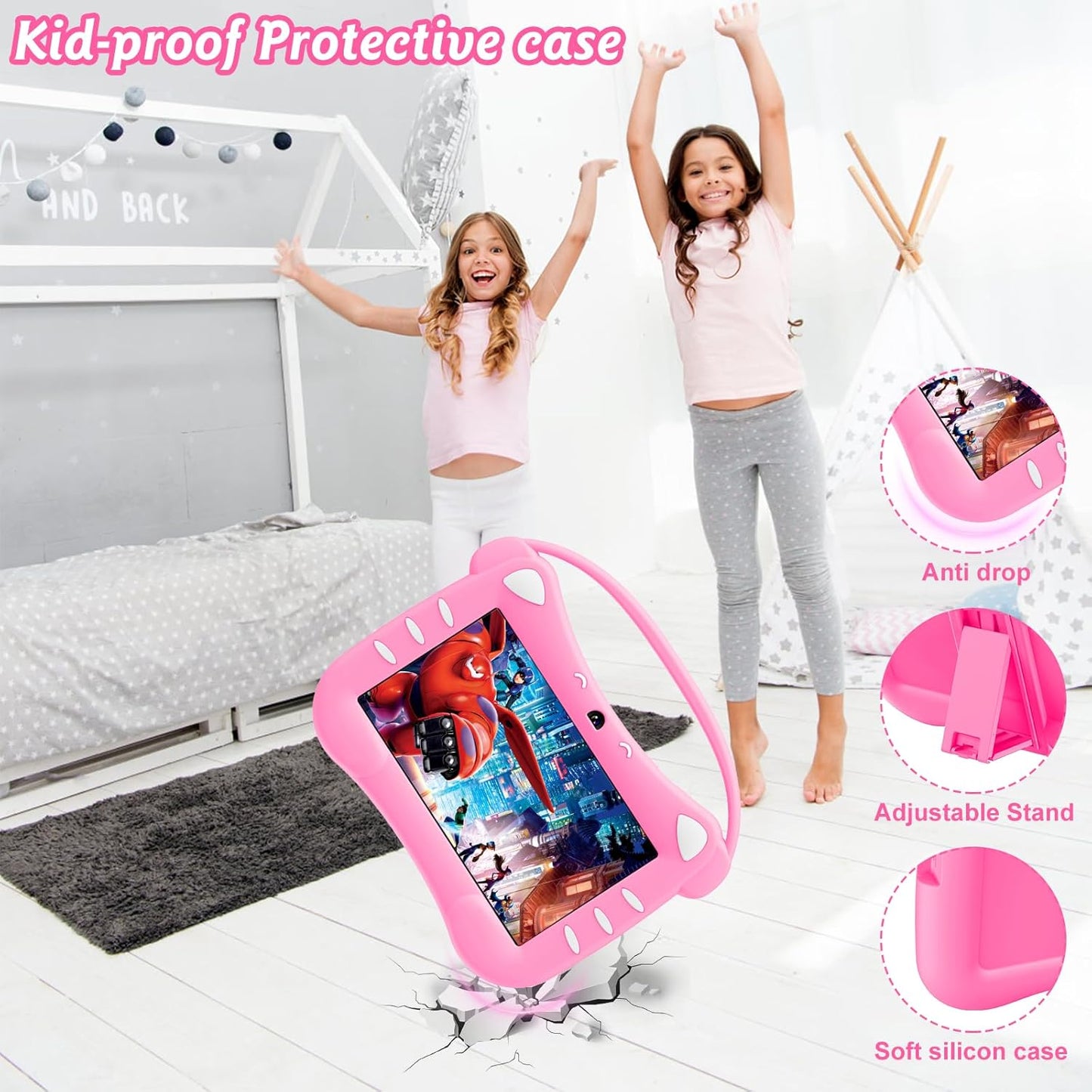 Kindertablet, Magentarot