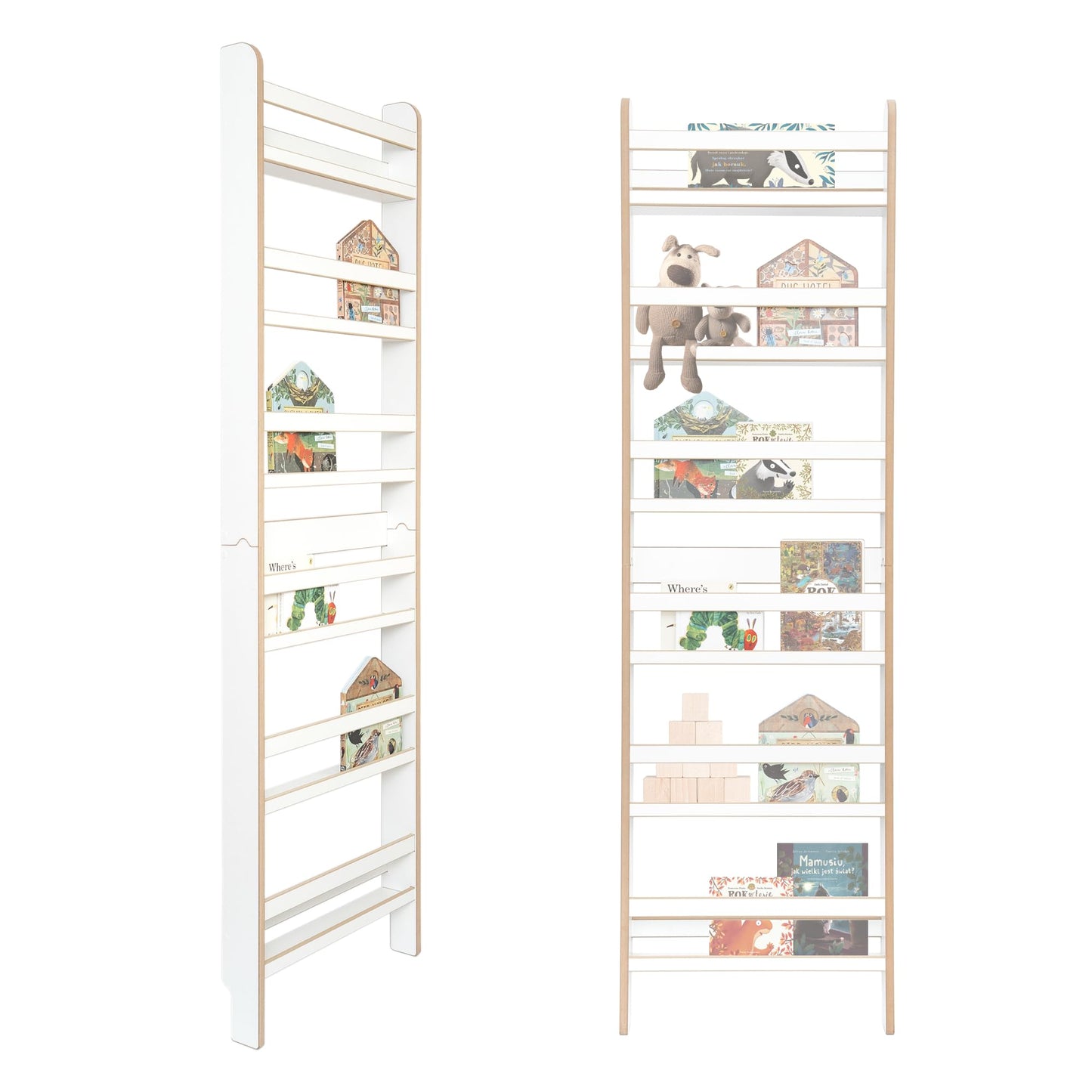 Kinderbücherregal, Weiß A