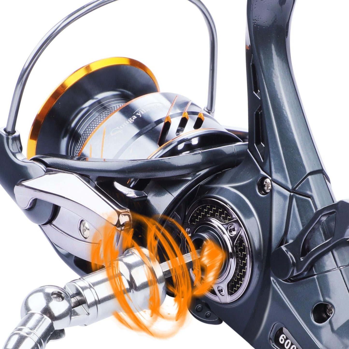 Freilaufrolle mit Carbon Fiber Drag, BDM-6000