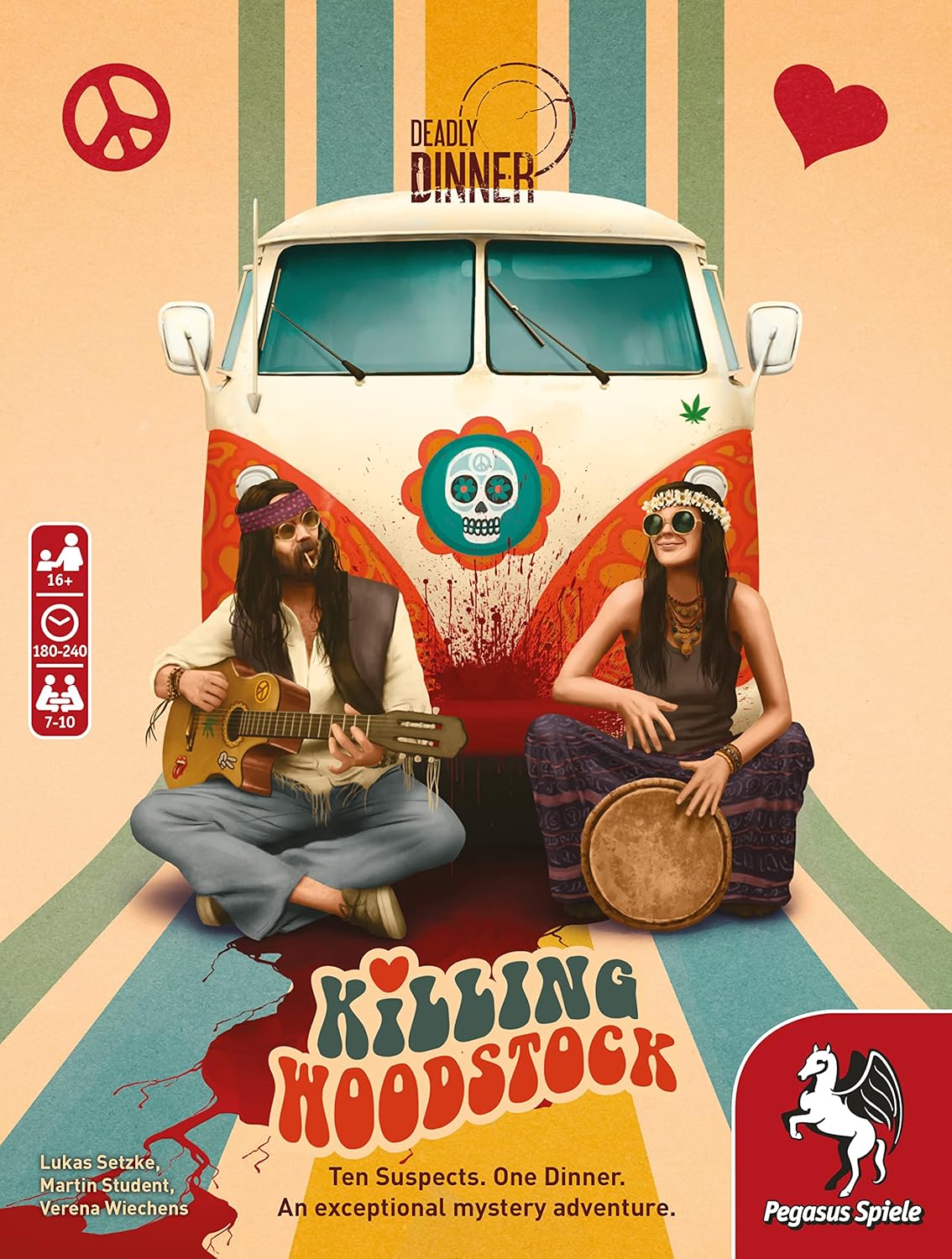 Deadly Dinner - Killing Woodstock Spiel