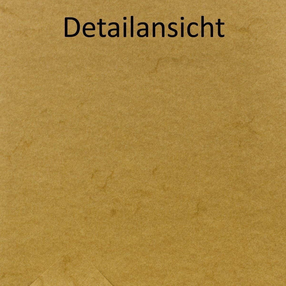 Elefantenhaut-Papier, Urkundenpapier A4, 75 Stück Elefantenhaut - Braun marmoriert