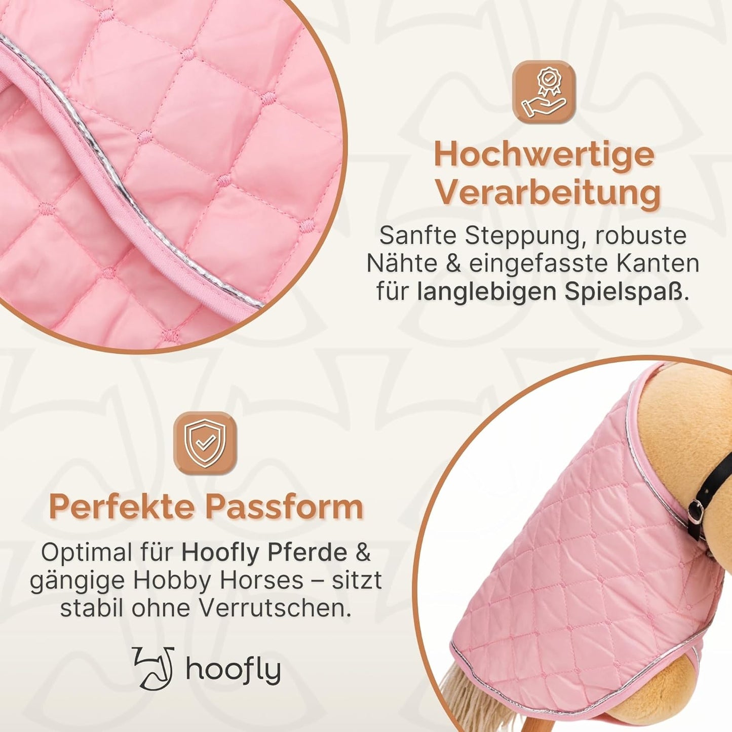 Hobby Horse Zubehör-Decke, Pink Decke
